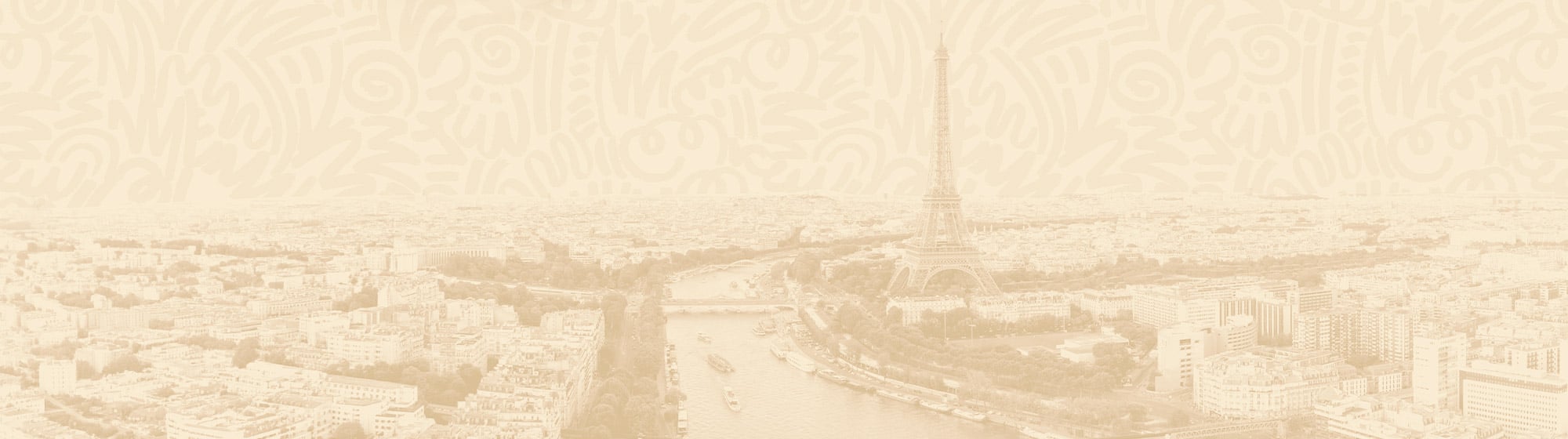 Panoramic view of Paris and the Eiffel Tower in the colors of NRF 2026: Retail’s Big Show Europe