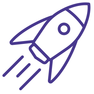 Rocket pictogram
