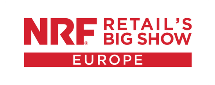 Logo NRF 2026 Europe horizontal white without date